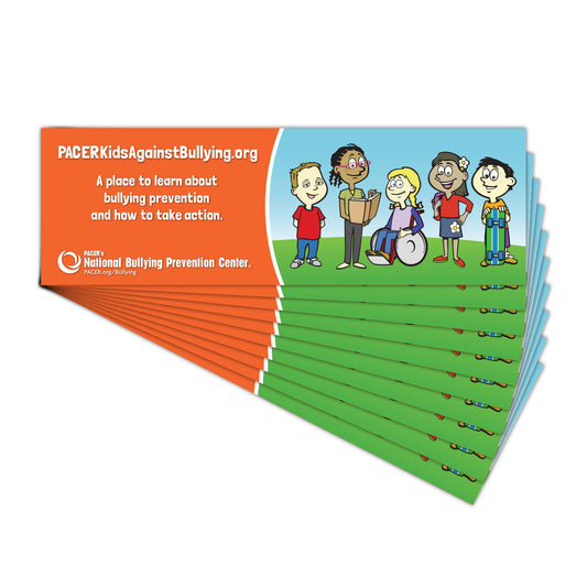 Kids Against Bullying bookmarks