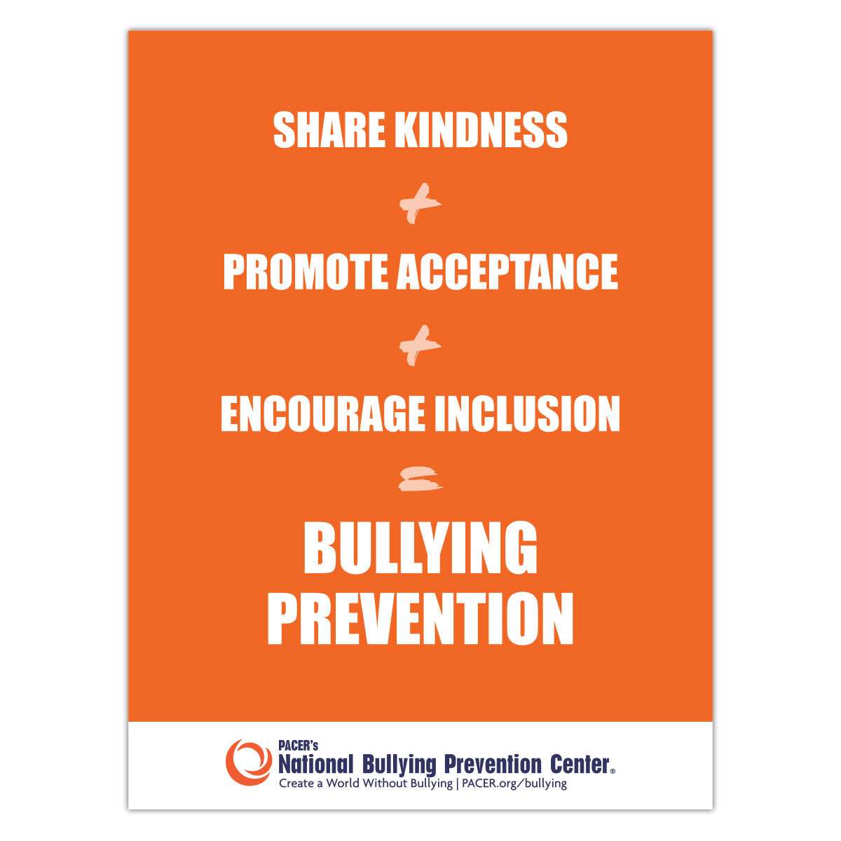 Bullying Prevention 5-Poster Series for Classrooms